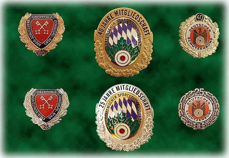 Verliehene Ehrenzeichen