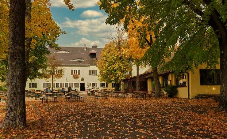 Prösslbräu Adlersberg Biergarten