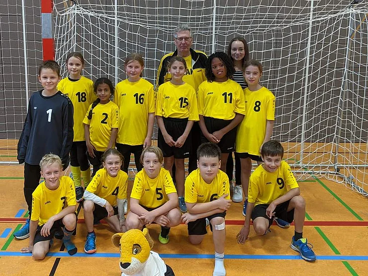 Mannschaftsfoto der E-Jugend 2021/2022