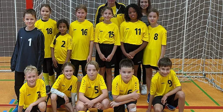Mannschaftsfoto der E-Jugend 2021/2022
